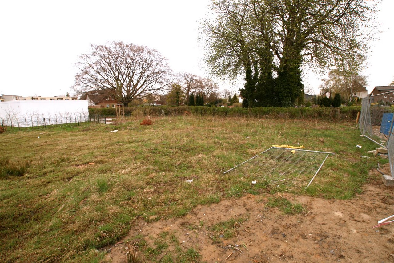 Das Grundstück im Januar 2011