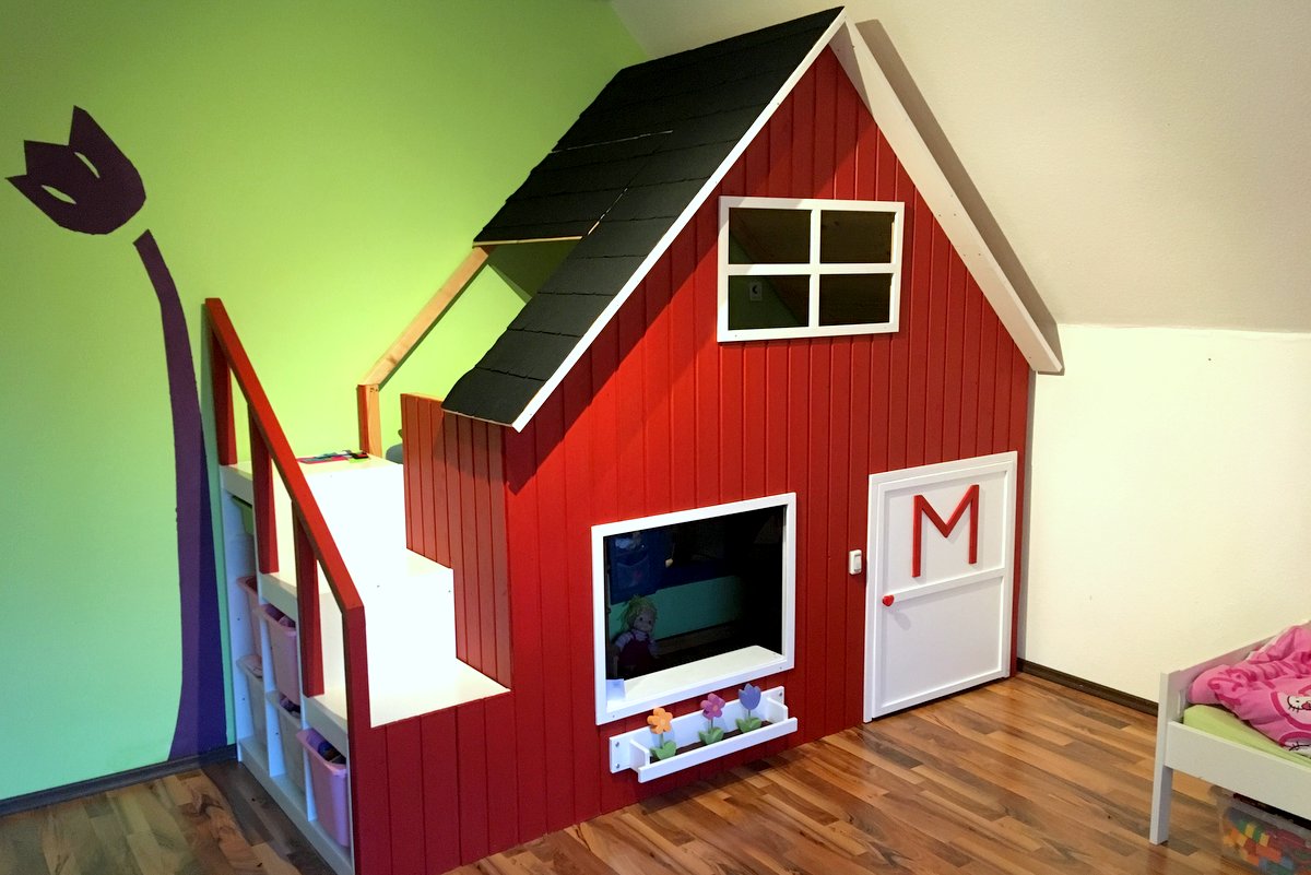 Diy Playhouse For Our Children Landchenlust